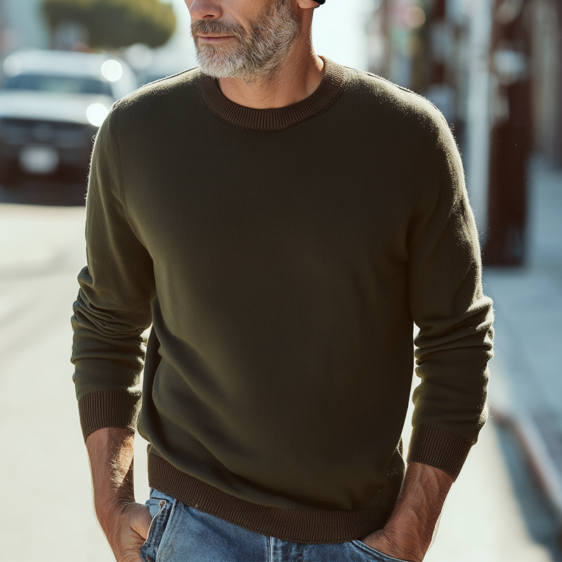 Canuck™| Autumn And Winter Simple Knitted Warm Sweater