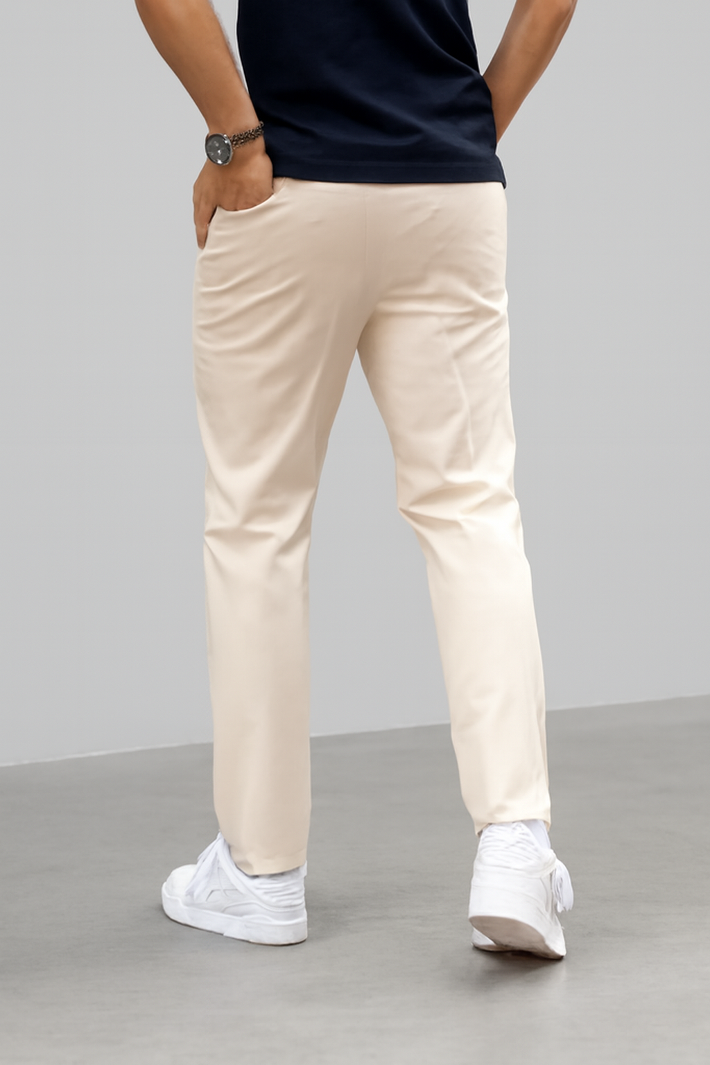Canuck™| Beige Maurizio Trousers