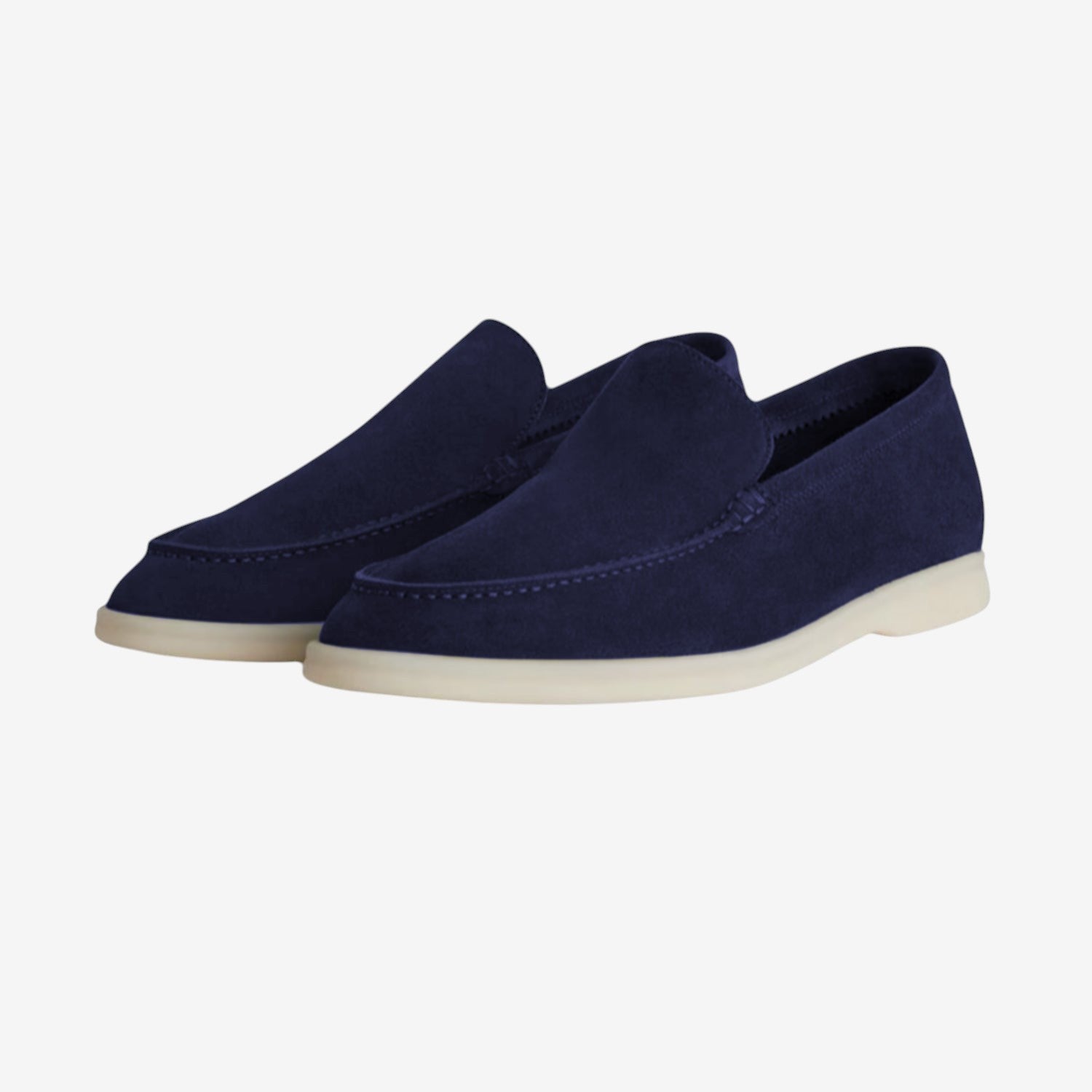 Canuck™| Elegant Navy Blue Loafers