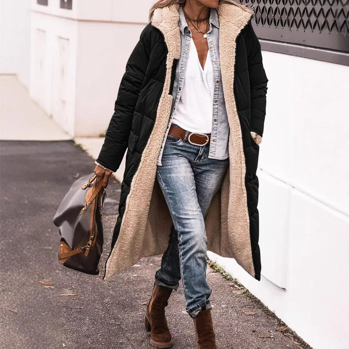 Canuck™| SherpaLuxe Long Winter Coat