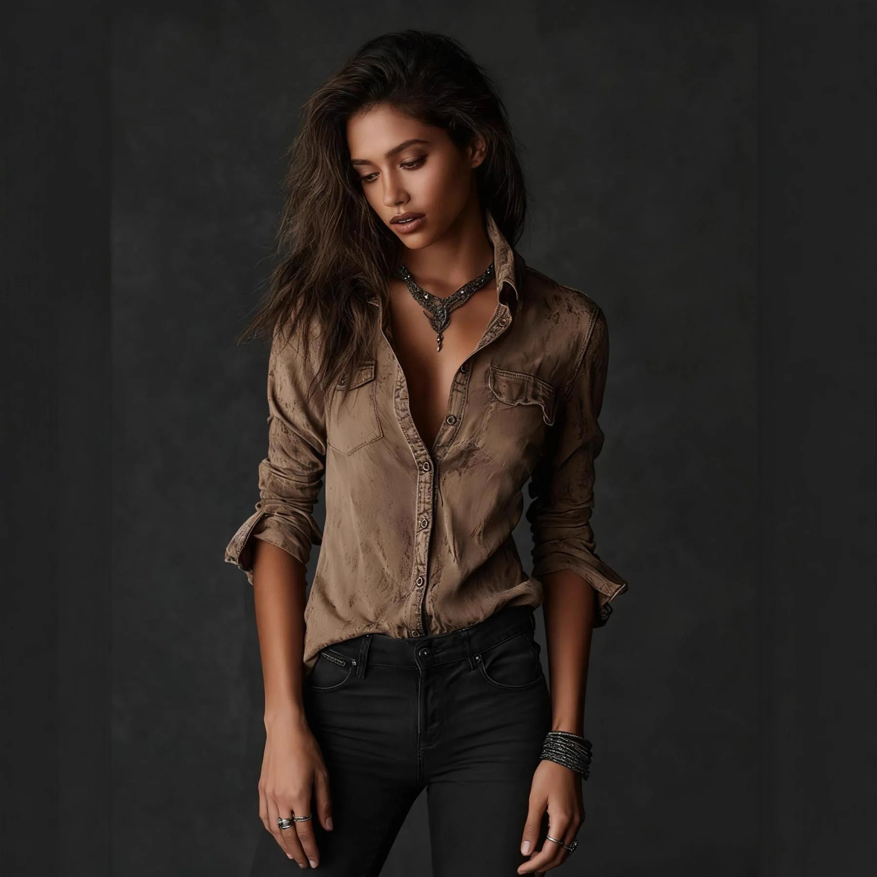 Canuck™|Casual Retro Long Sleeve Old-Style Shirt