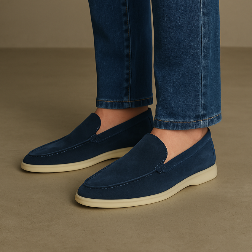 Canuck™| Elegant Blue Loafers