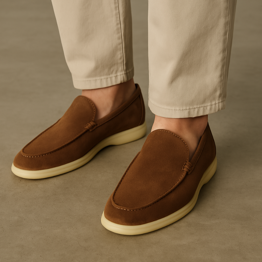 Canuck™| Elegant Brown Loafers