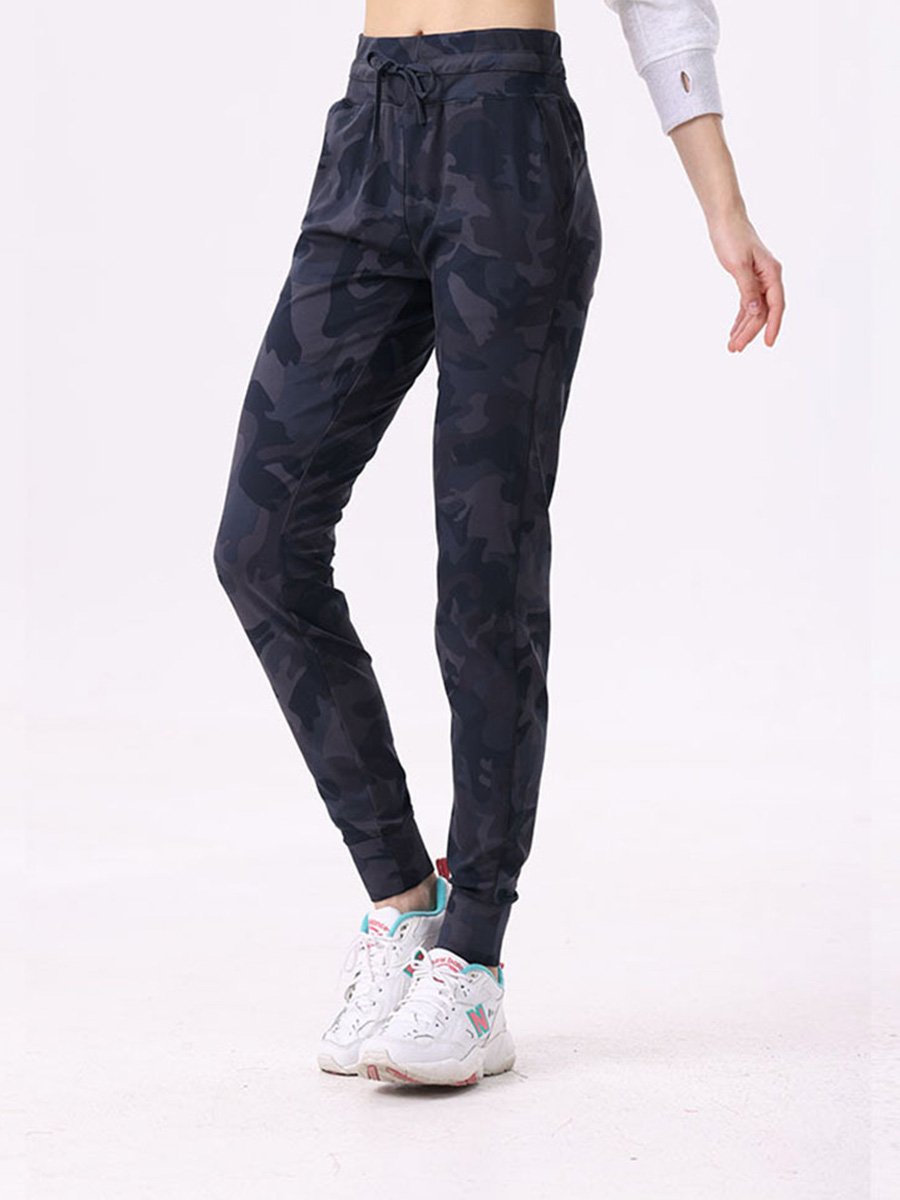 Canuck™| Casual Elastic High Waist Cuffed Sports Fitness Yoga Pants