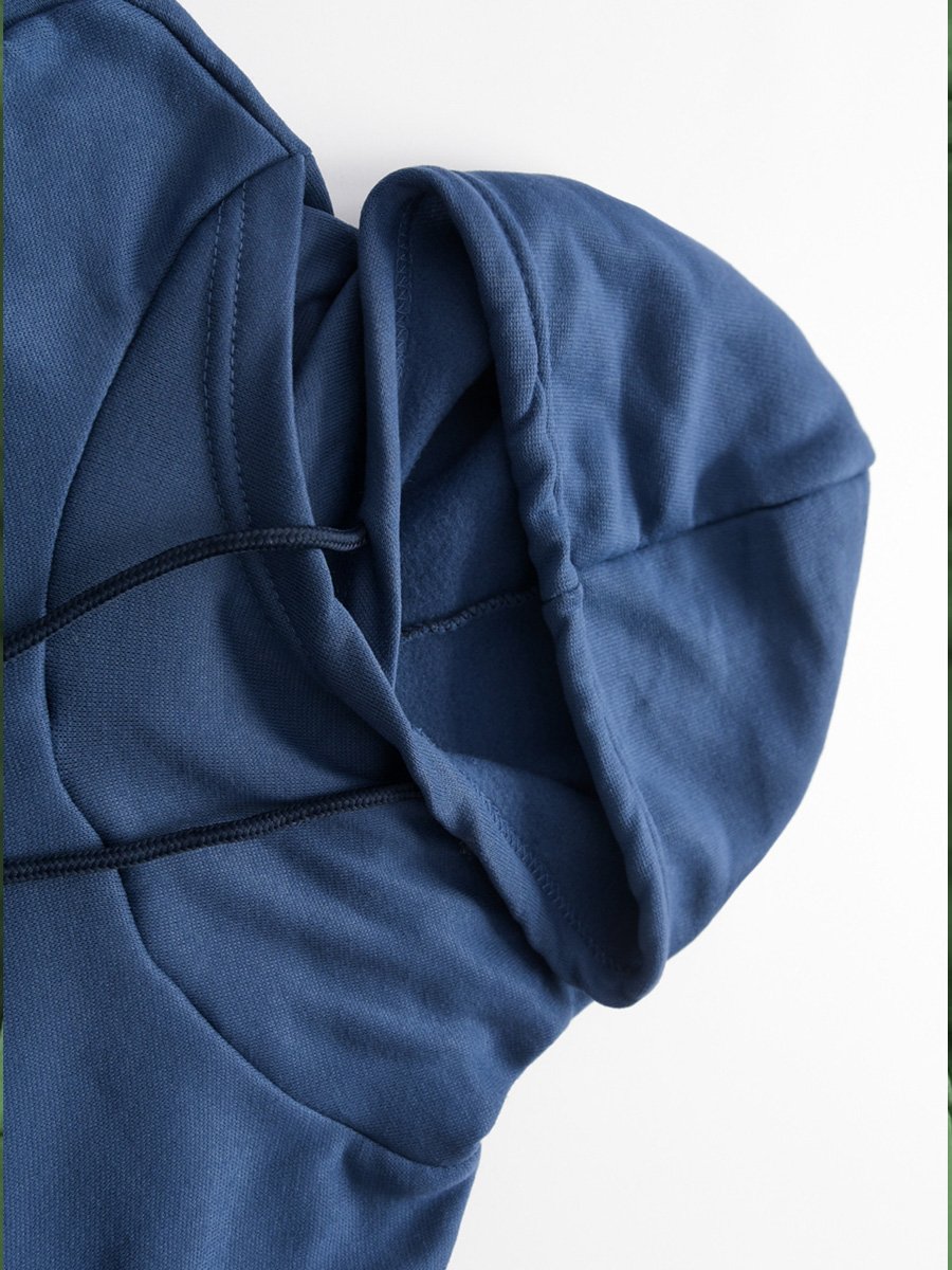 Canuck™| Fashion Hooded Long Sleeve Pocket Embroidery Hooded Fleece Sweatshirt