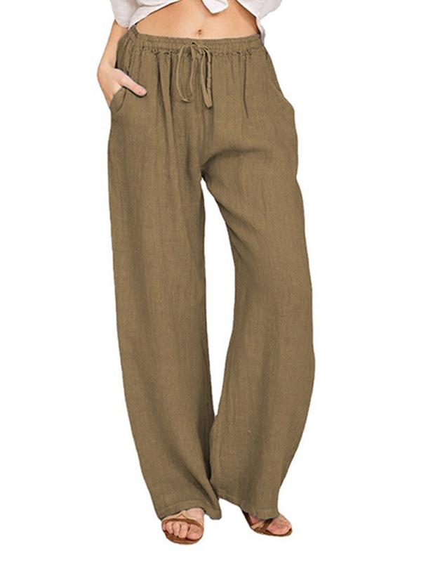 Canuck™| Loose Cotton and Linen Casual Trousers