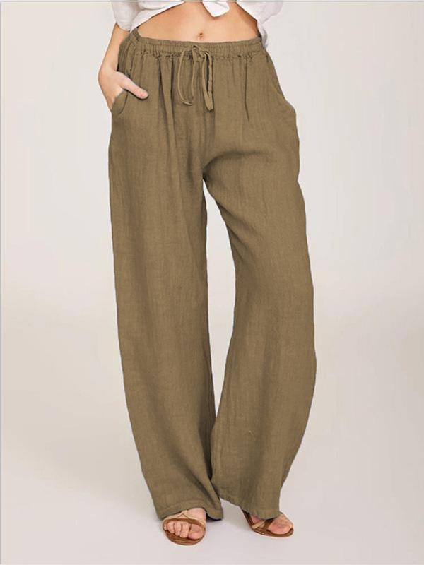 Canuck™| Loose Cotton and Linen Casual Trousers