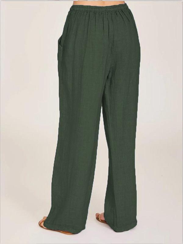 Canuck™| Loose Cotton and Linen Casual Trousers