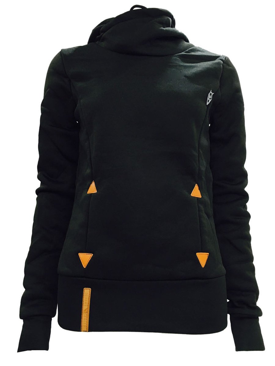 Canuck™| Fashion Hooded Long Sleeve Pocket Embroidery Hooded Fleece Sweatshirt