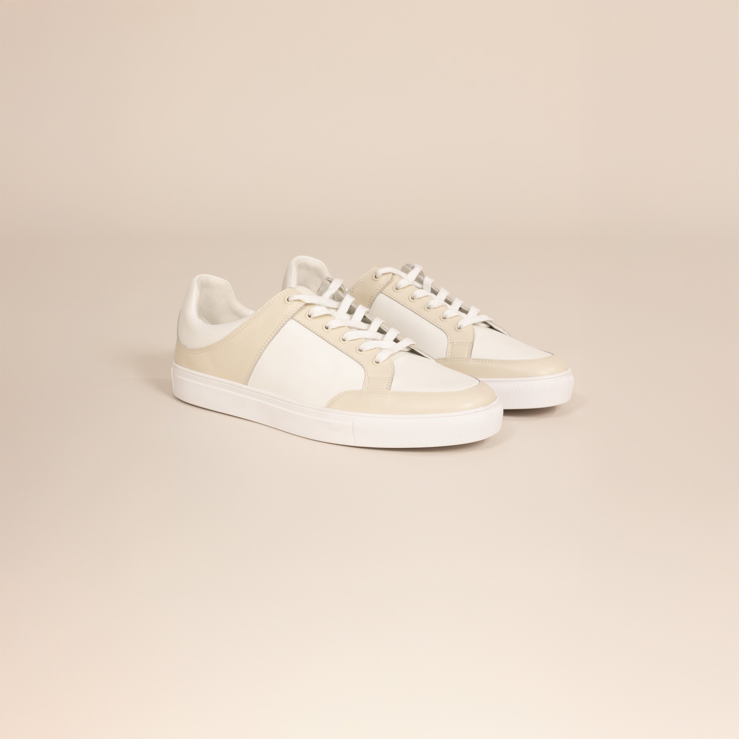 Canuck™| Leather Contrast Trainers