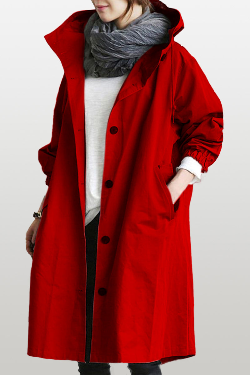 Canuck™|Water Resistant Oversized Hooded Windbreaker Rain Jacket