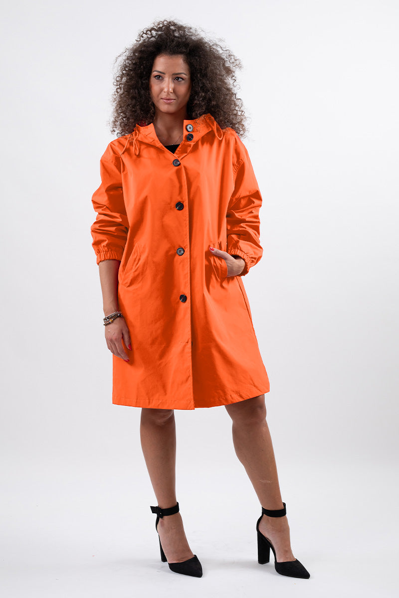 Canuck™|Water Resistant Oversized Hooded Windbreaker Rain Jacket