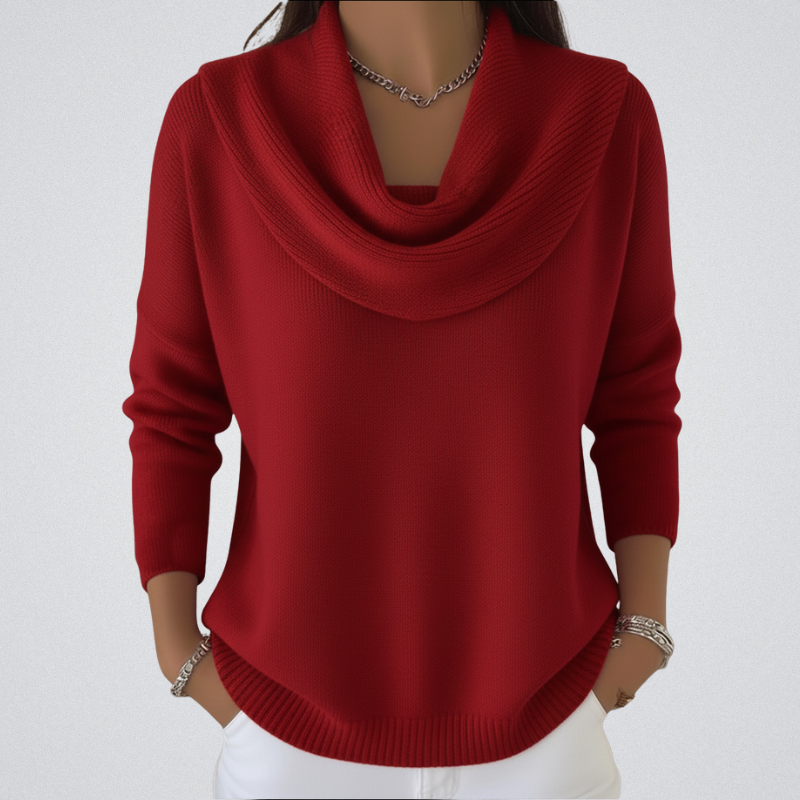 Canuck™| Stylish Cowl Collar Sweater