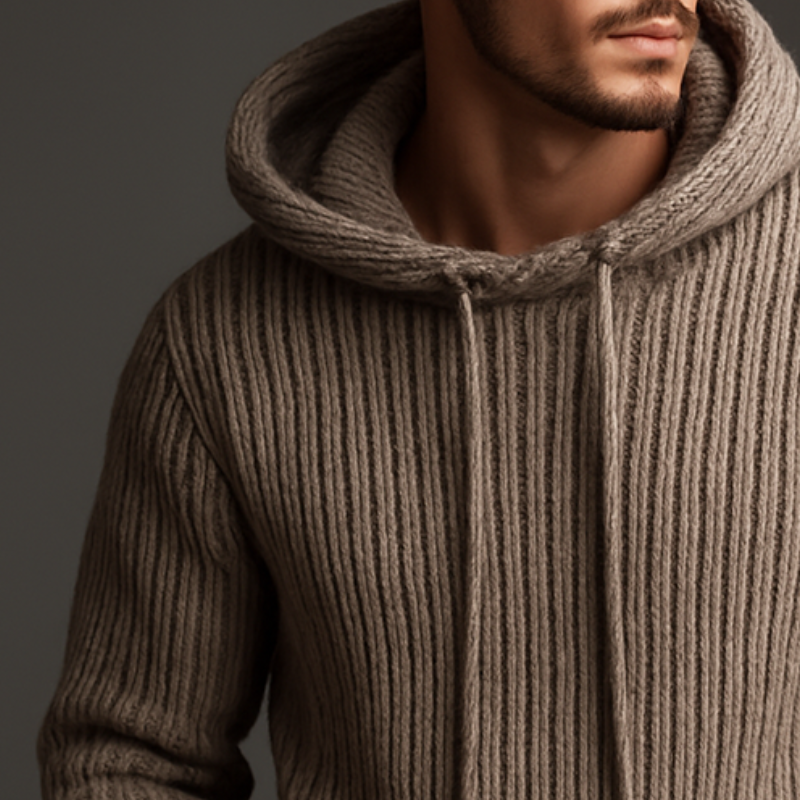 Canuck™| Vintage Casual Knitted Sweater Hoodie