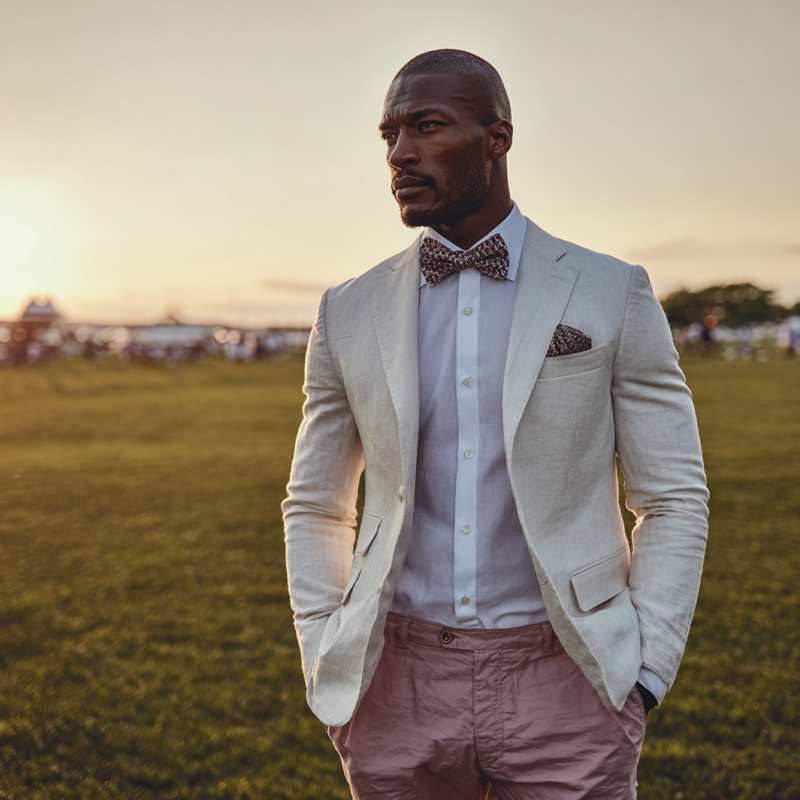 Canuck™| Solid Color Cotton And Linen Business Wedding Blazer