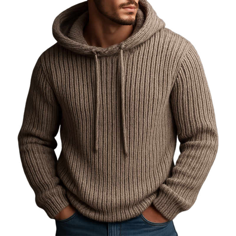 Canuck™| Vintage Casual Knitted Sweater Hoodie