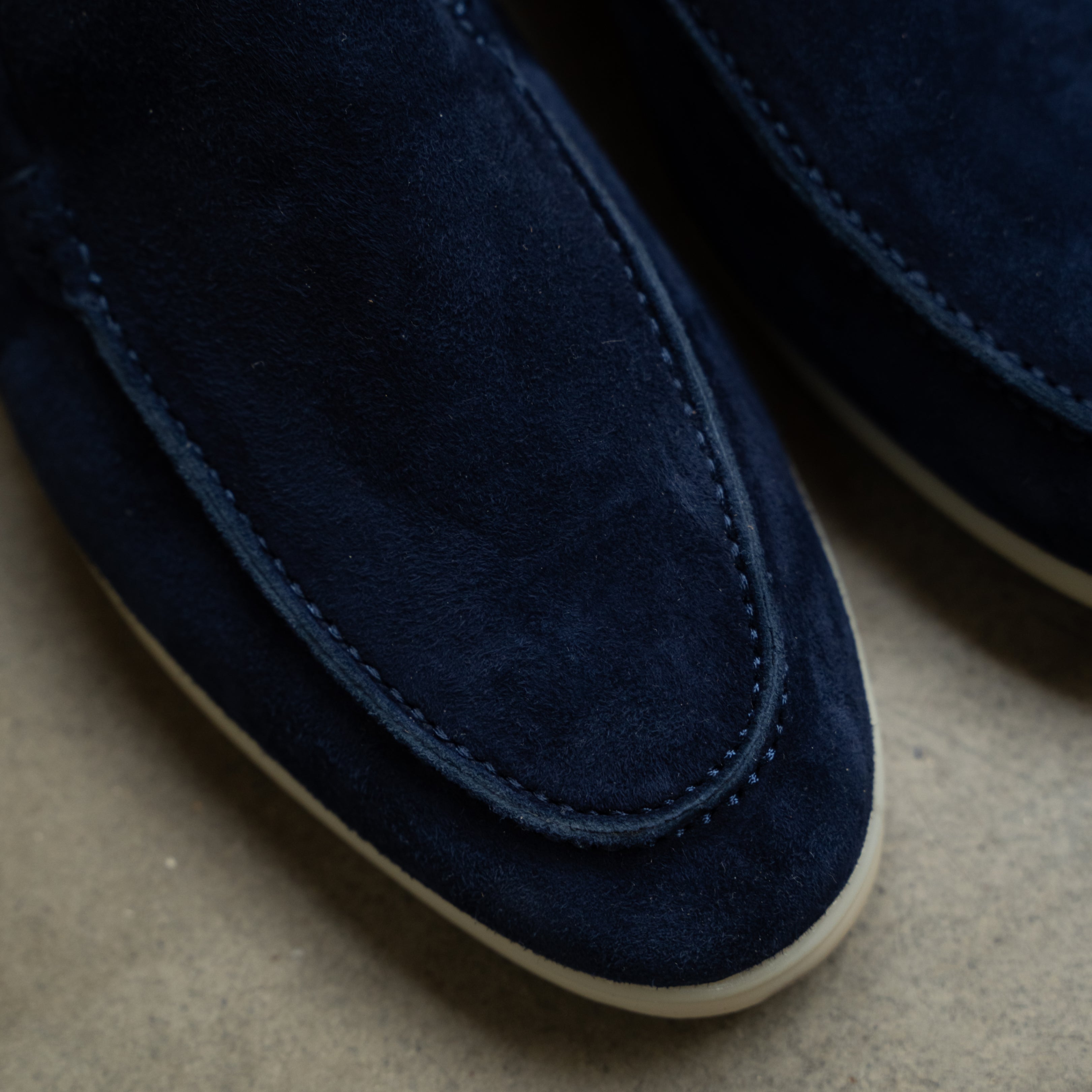 Canuck™| Elegant Navy Blue Loafers