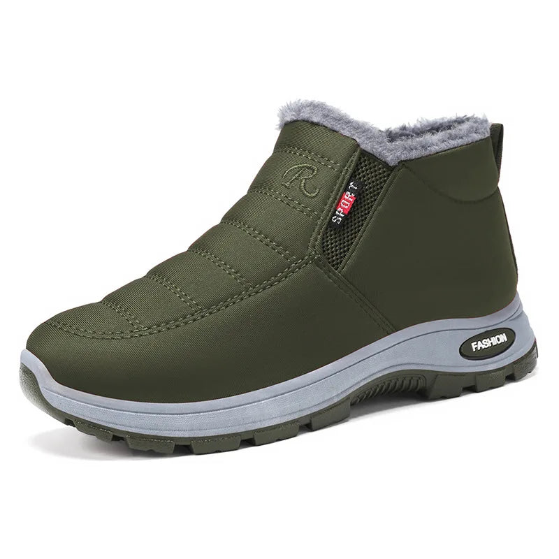 Canuck™| UltraWarm Waterproof Winter Shoes – Anti-Slip Comfort with Soft Wool Lining