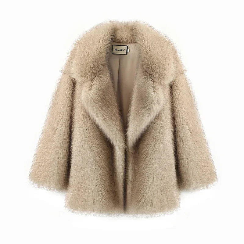Canuck™| Luxe Faux Fur Oversized Coat