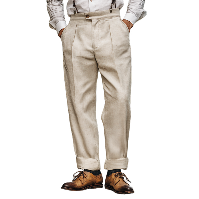 Canuck™| Casual Cotton And Linen Blazer Pants