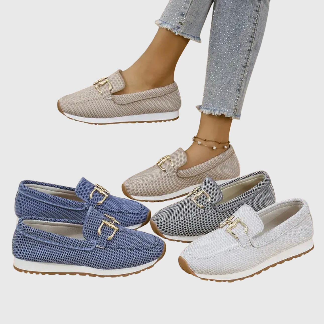 Canuck™| Suzanne Orthopedic Loafer Sneakers - Walk in Comfort, All day long. No foot pain.