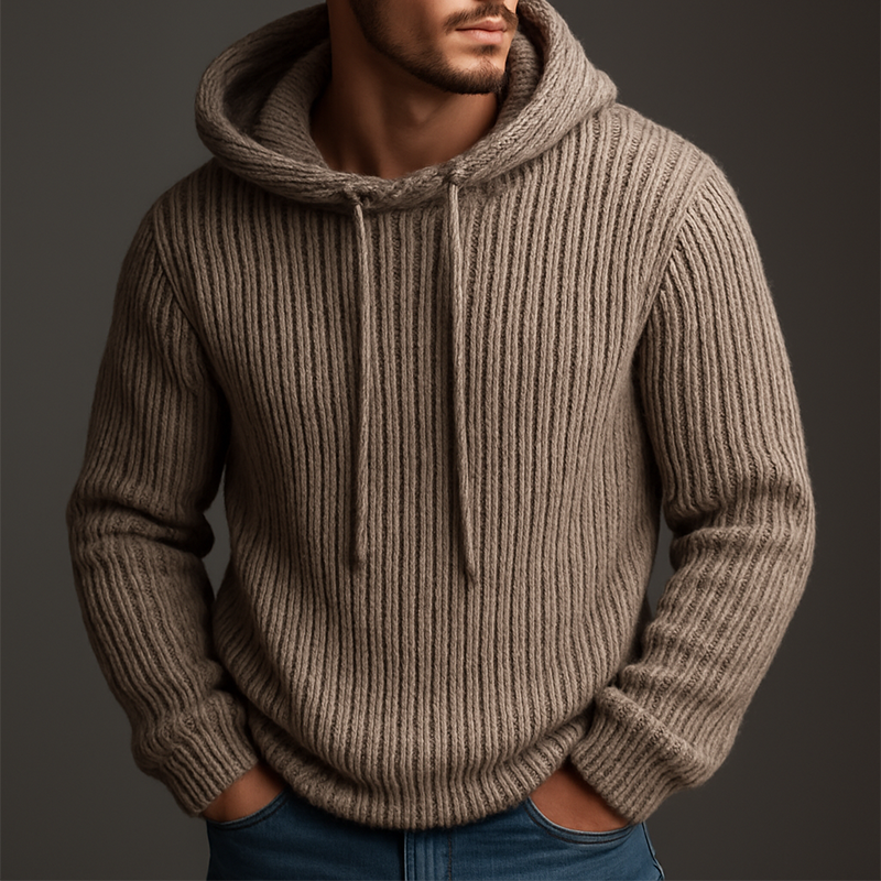 Canuck™| Vintage Casual Knitted Sweater Hoodie