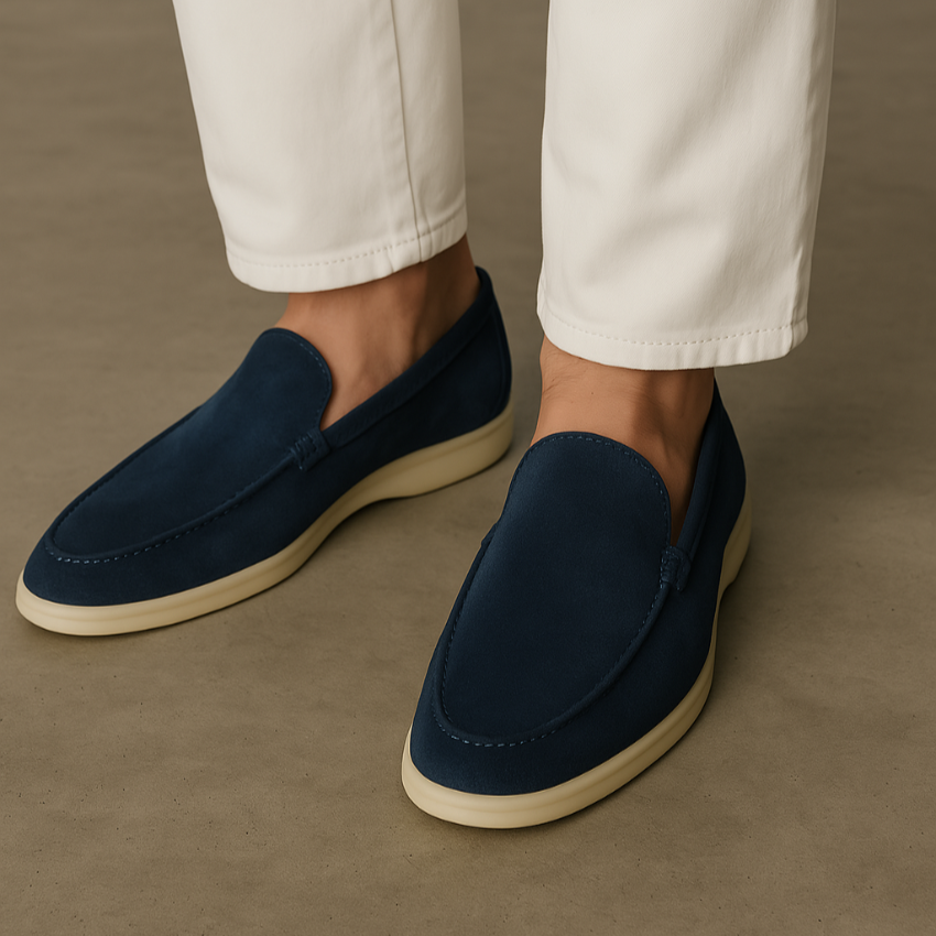 Canuck™| Elegant Blue Loafers