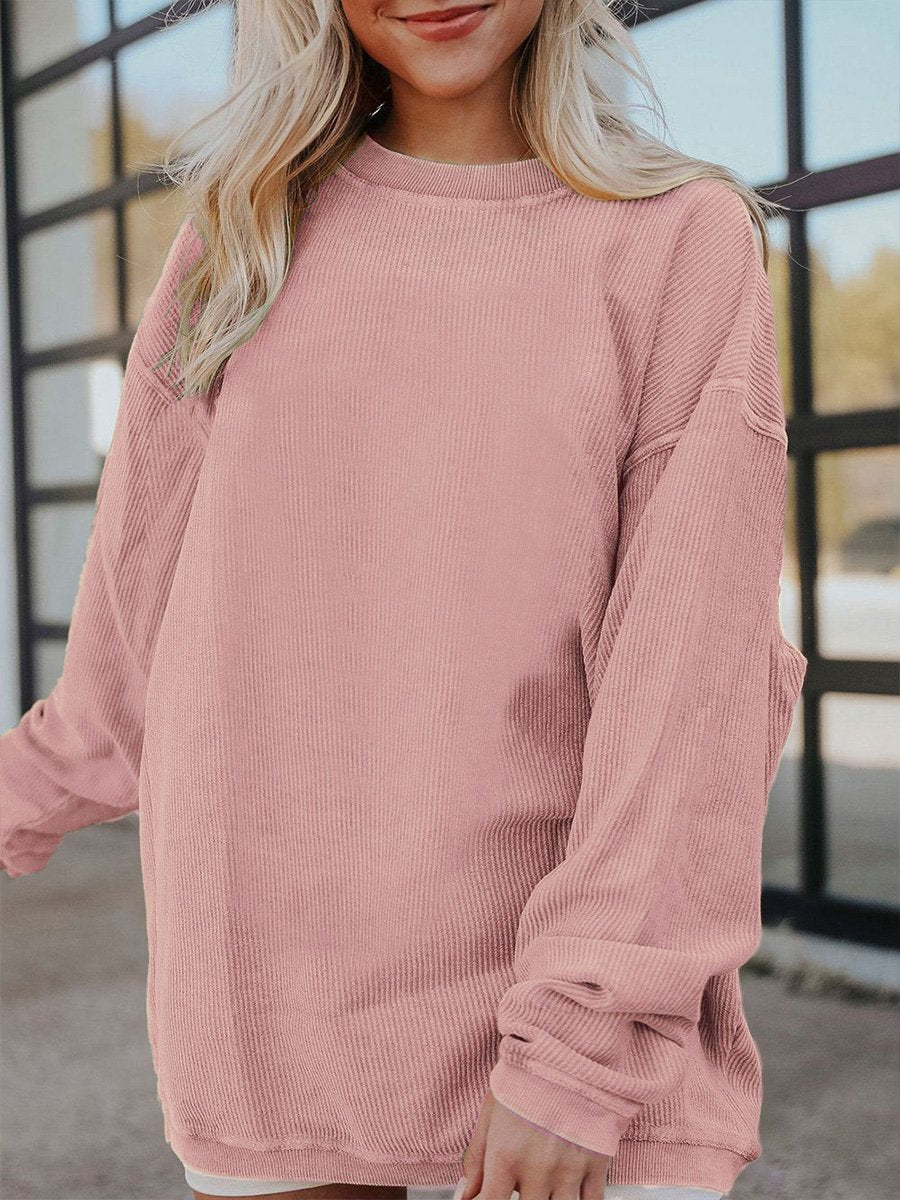Canuck™| Casual and Comfortable Loose Round Neck Long Sleeve Sweatshirt