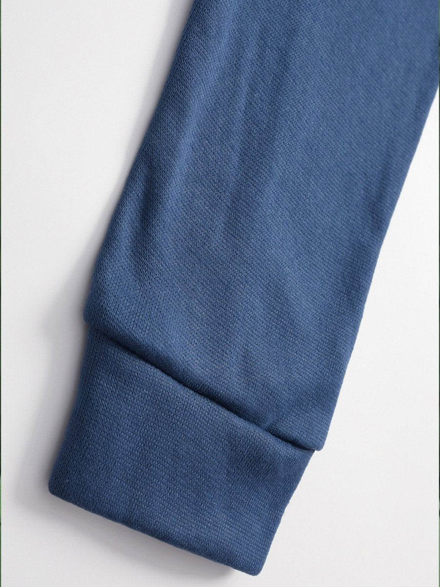 Canuck™| Fashion Hooded Long Sleeve Pocket Embroidery Hooded Fleece Sweatshirt