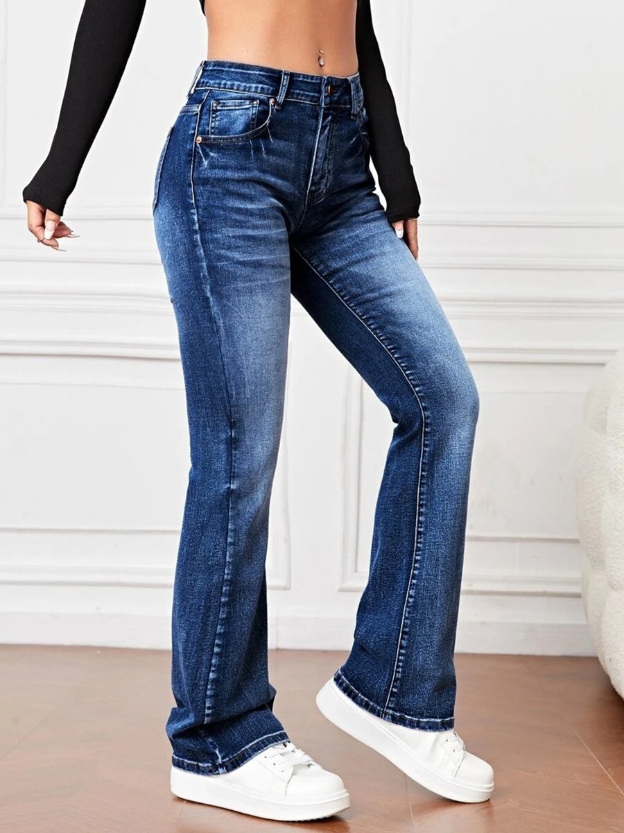 Canuck™| Fashionable and Versatile High Waist Bootcut Jeans