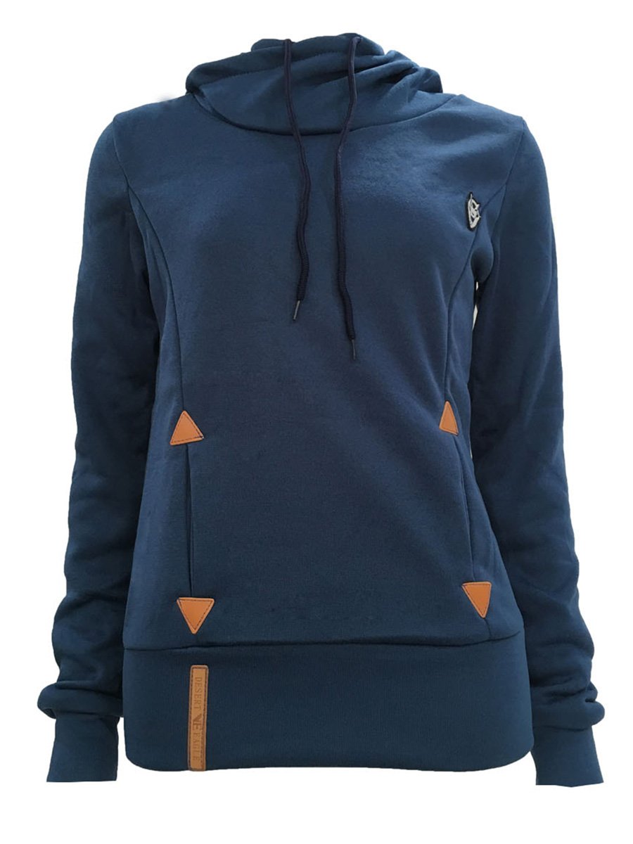 Canuck™| Fashion Hooded Long Sleeve Pocket Embroidery Hooded Fleece Sweatshirt