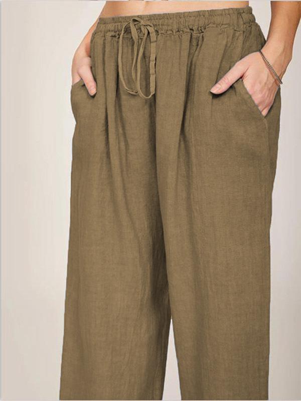 Canuck™| Loose Cotton and Linen Casual Trousers