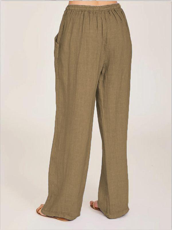 Canuck™| Loose Cotton and Linen Casual Trousers