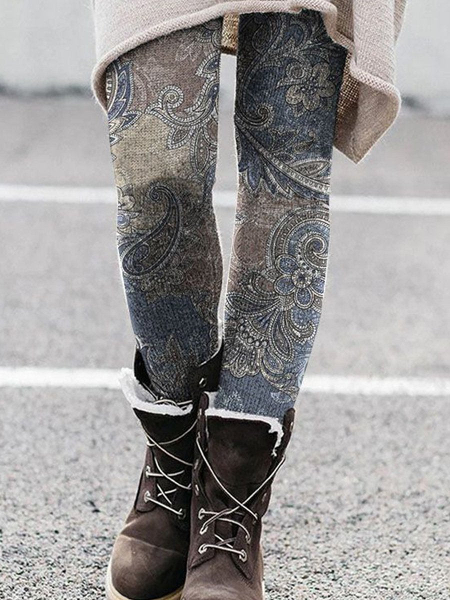 Canuck™| Fashion Printed Tights Yoga Pants