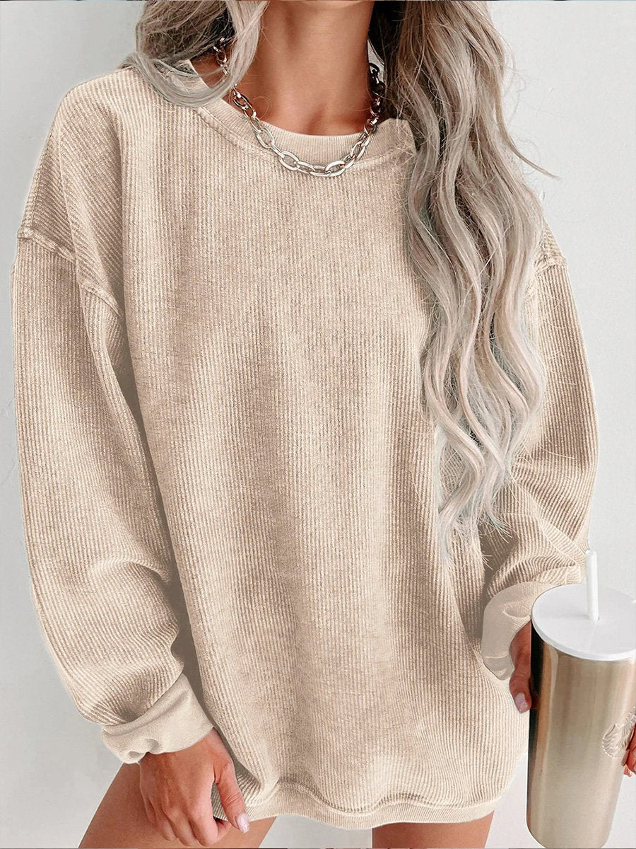 Canuck™| Casual and Comfortable Loose Round Neck Long Sleeve Sweatshirt