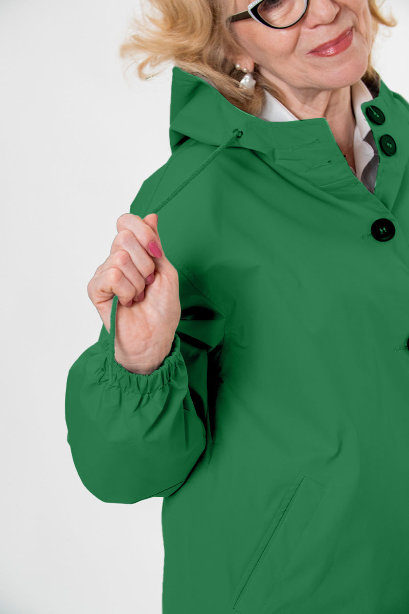 Canuck™|Water Resistant Oversized Hooded Windbreaker Rain Jacket