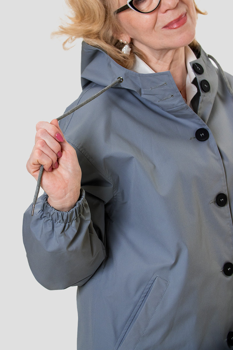 Canuck™|Water Resistant Oversized Hooded Windbreaker Rain Jacket